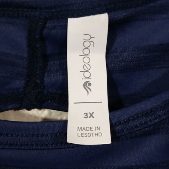 Ideology Performance Indigo Sea Striped Tee WT3 - Picture 3 of 4